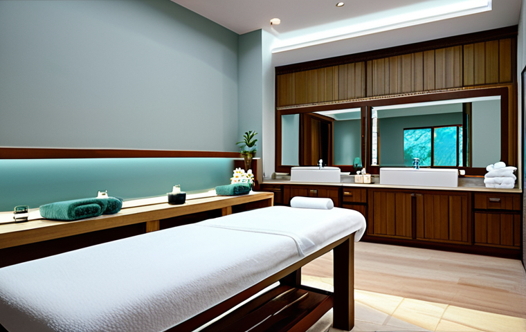 피부관리사의 비즈니스 매너 개발 사례 - "A well-groomed esthetician in a clean, modern skincare studio, wearing appropriate and professional...