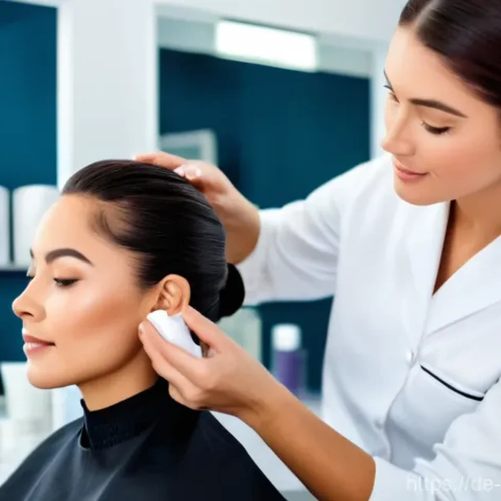 피부관리사의 인턴십 기회 찾는 방법 - **Prompt 1: Aspiring Esthetician Learning from a Mentor**
    "A bright, clean, and modern beauty sa...