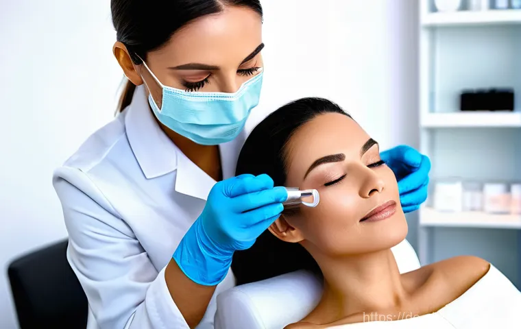 피부관리사 연봉 추이와 전망 - Prompt 1: Advanced Anti-Aging Treatment in a Modern Clinic**